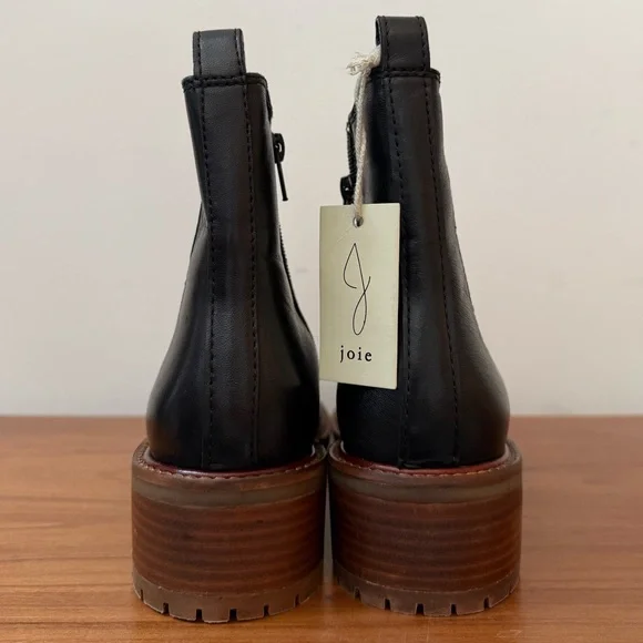 Joie Classic Black Ankle Booties - Picture 4 of 5